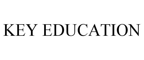 Trademark Logo KEY EDUCATION