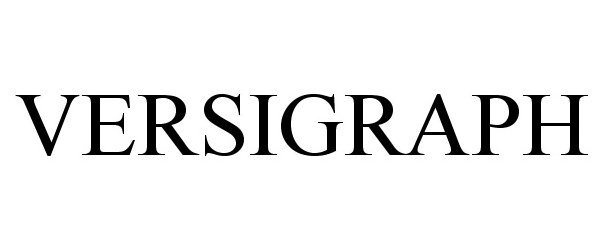 Trademark Logo VERSIGRAPH