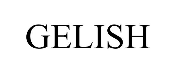Trademark Logo GELISH