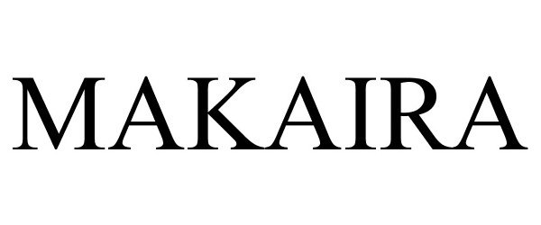 Trademark Logo MAKAIRA