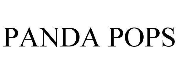 PANDA POPS