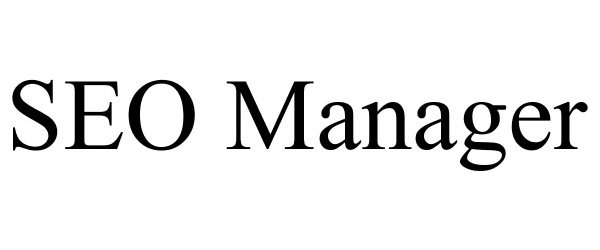 Trademark Logo SEO MANAGER