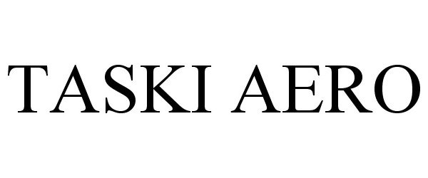 Trademark Logo TASKI AERO