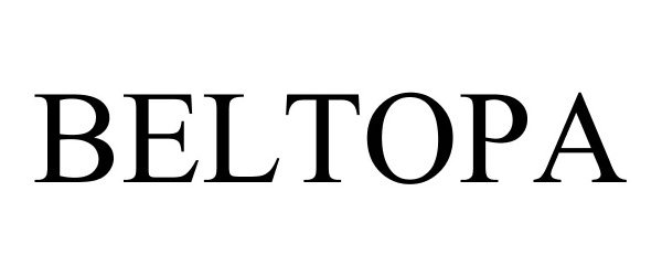 Trademark Logo BELTOPA