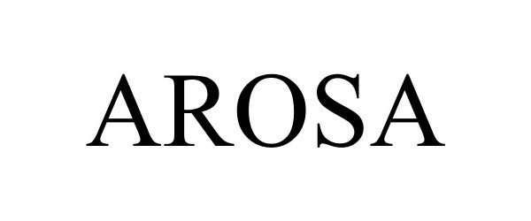 Trademark Logo AROSA