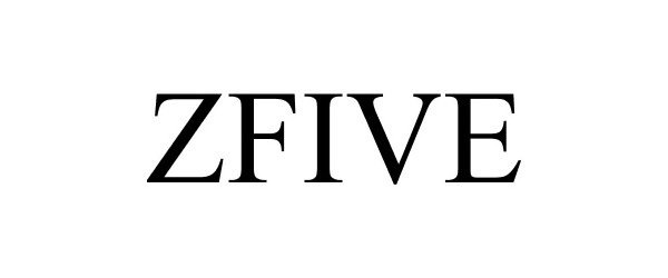 Trademark Logo ZFIVE