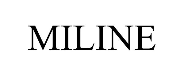 Trademark Logo MILINE