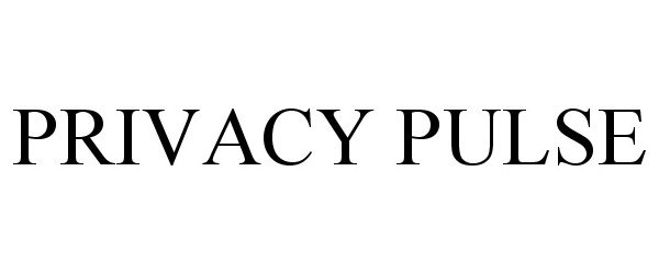Trademark Logo PRIVACY PULSE