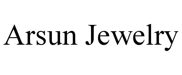 Trademark Logo ARSUN JEWELRY