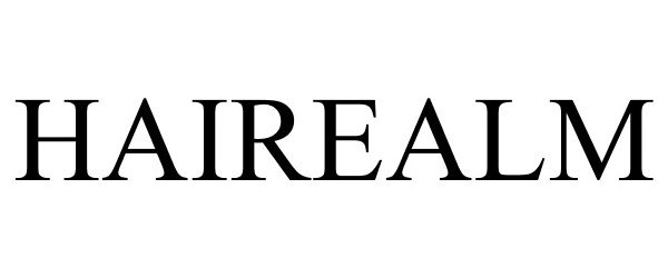 Trademark Logo HAIREALM
