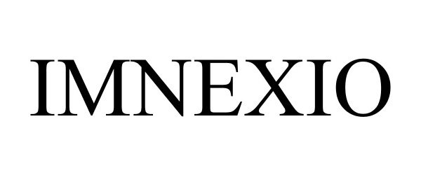 Trademark Logo IMNEXIO