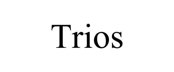 Trademark Logo TRIOS