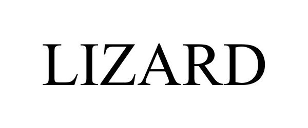 Trademark Logo LIZARD