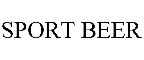 Trademark Logo SPORT BEER