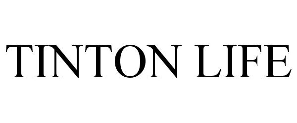 Trademark Logo TINTON LIFE