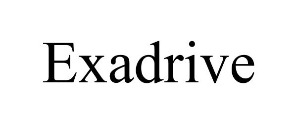 Trademark Logo EXADRIVE