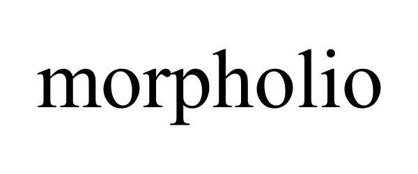 Trademark Logo MORPHOLIO