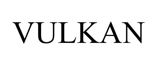 Trademark Logo VULKAN