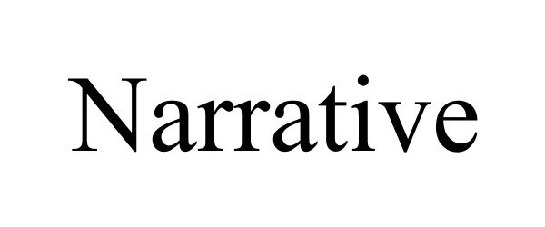 Trademark Logo NARRATIVE