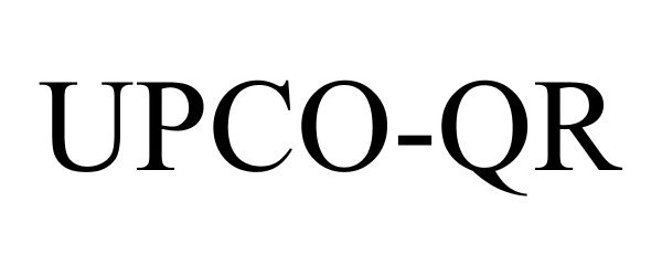 Trademark Logo UPCO-QR