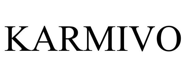 Trademark Logo KARMIVO