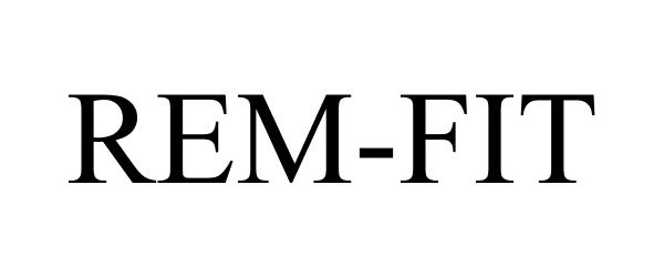 Trademark Logo REM-FIT