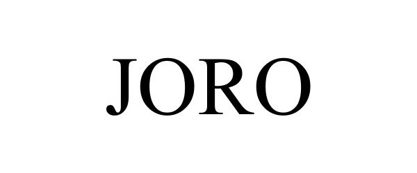 Trademark Logo JORO