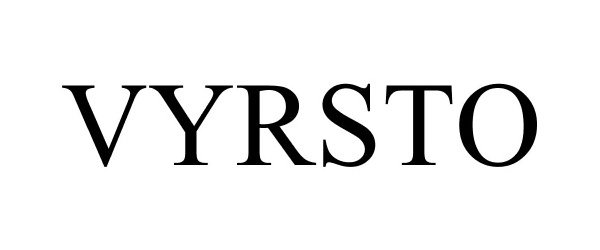 Trademark Logo VYRSTO