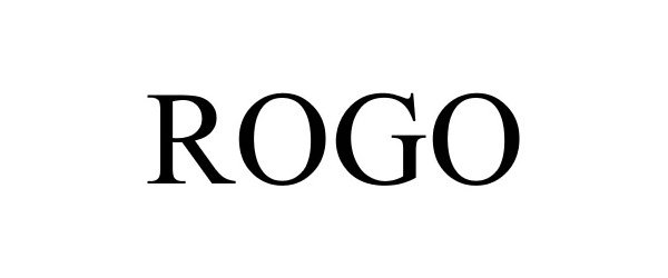 Trademark Logo ROGO