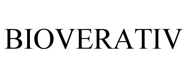 Trademark Logo BIOVERATIV
