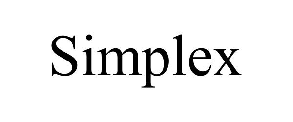 Trademark Logo SIMPLEX