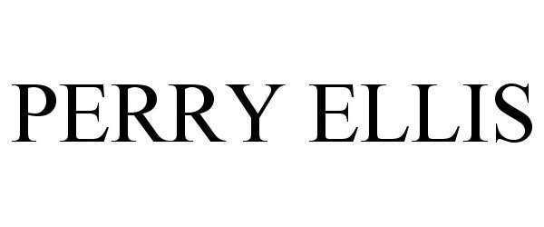 Trademark Logo PERRY ELLIS