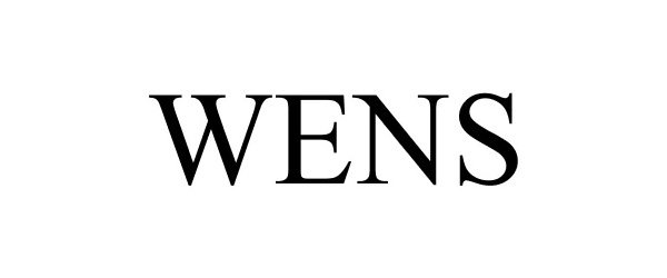 Trademark Logo WENS