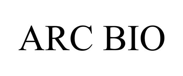 Trademark Logo ARC BIO