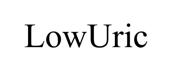 Trademark Logo LOWURIC