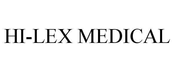  HI-LEX MEDICAL