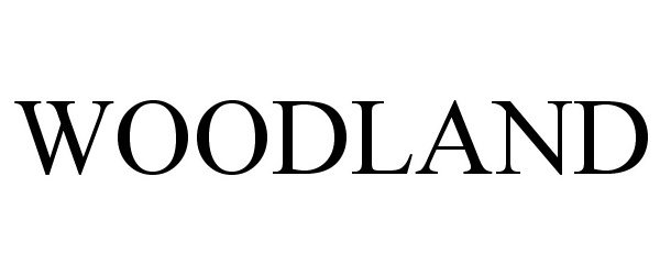 Trademark Logo WOODLAND