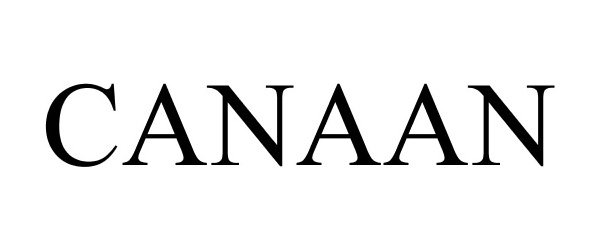 Trademark Logo CANAAN