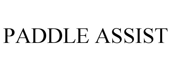 PADDLE ASSIST