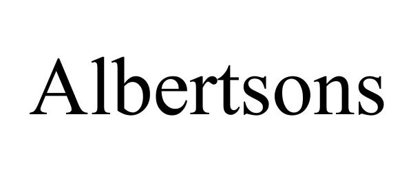 Trademark Logo ALBERTSONS