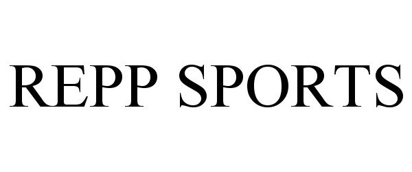 Trademark Logo REPP SPORTS