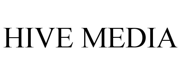 Trademark Logo HIVE MEDIA