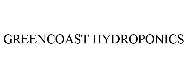 Trademark Logo GREENCOAST HYDROPONICS