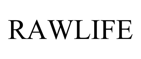 Trademark Logo RAWLIFE