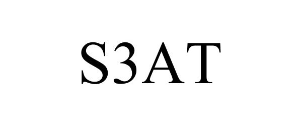 Trademark Logo S3AT