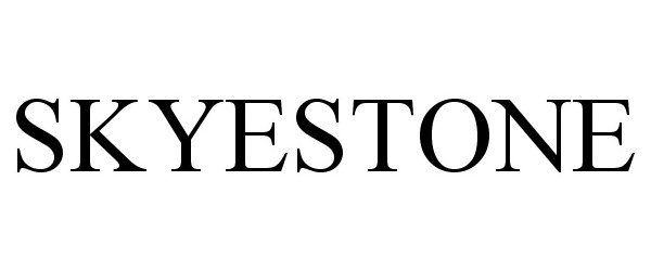 Trademark Logo SKYESTONE
