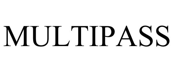 Trademark Logo MULTIPASS