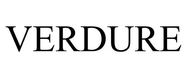 Trademark Logo VERDURE