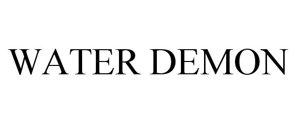 Trademark Logo WATER DEMON