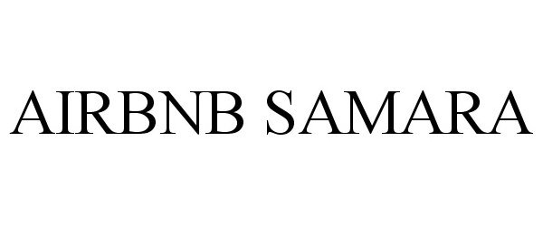 Trademark Logo AIRBNB SAMARA